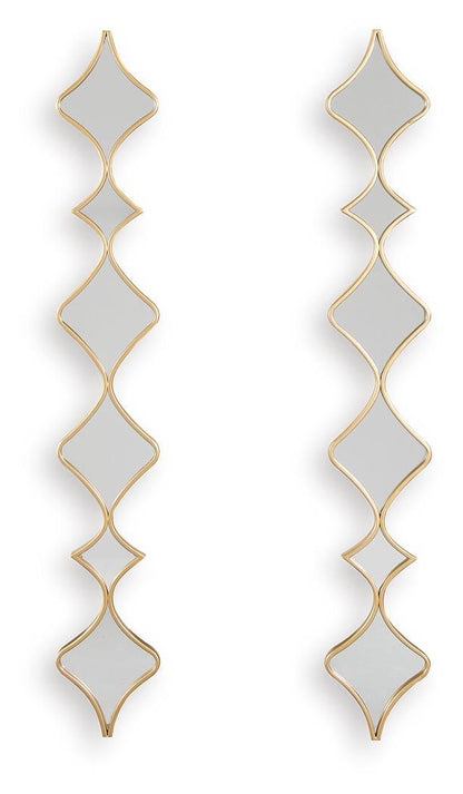 Harriswood Accent Mirror Set (2/CN)
