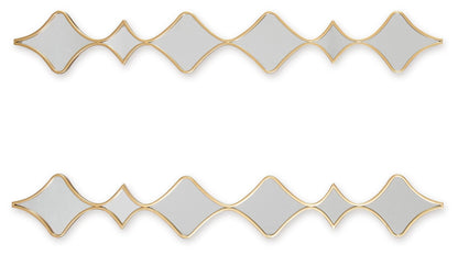 Harriswood Accent Mirror Set (2/CN)