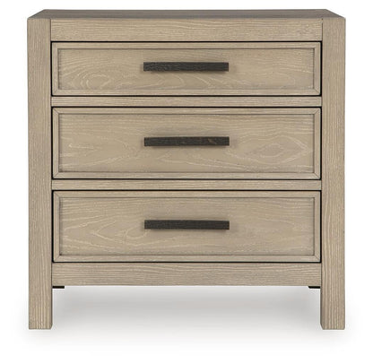 Calmoro Three Drawer Night Stand