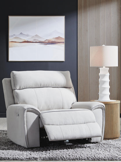 Social Pointe PWR Recliner/ADJ Headrest