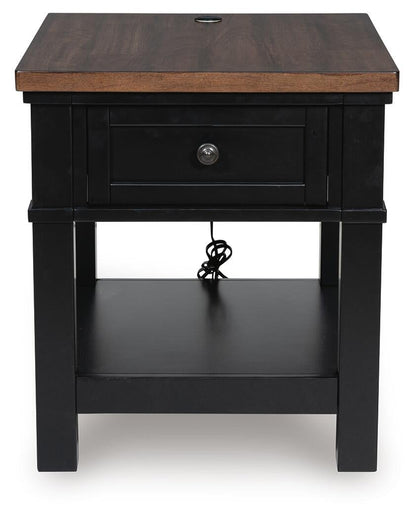 Wildenauer Rectangular End Table