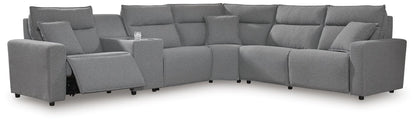 Modmax II 6-Piece Power Reclining Sectional with Console