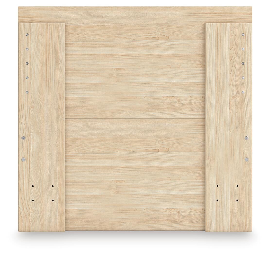 Onita Twin Panel Platform Bed with 1 Side Storage