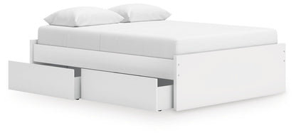 Onita Queen Platform Bed with 1 Side Storage