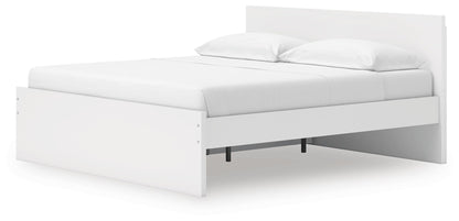 Onita King Panel Platform Bed with Storage
