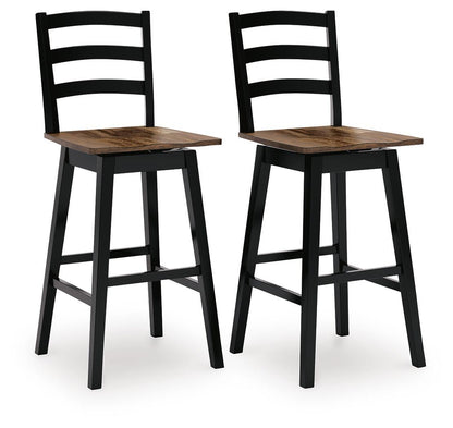 Wildenauer Tall Swivel Barstool (2/CN)