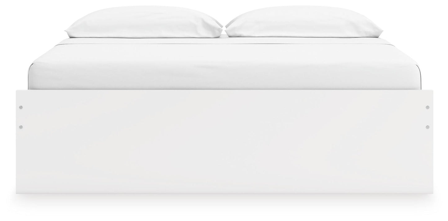 Onita King Platform Bed with 1 Side Storage