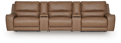 DeepWakes 5-Piece Power Reclining Sectional