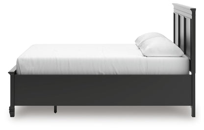 Lanolee California King Panel Storage Bed