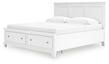 Fortman King Panel Storage Bed