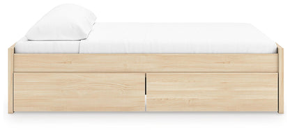 Onita King Platform Bed with 1 Side Storage