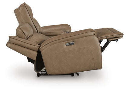 Glencroft PWR REC Loveseat/CON/ADJ HDRST