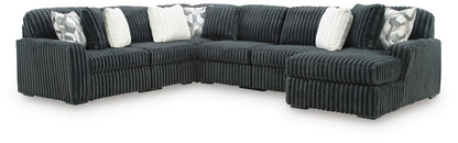 Midnight-Madness 6-Piece Sectional with Chaise