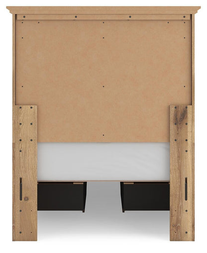 Makidern Twin Panel Storage Bed
