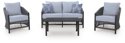 Bridges Beach Love/Chairs/Table Set (4/CN)