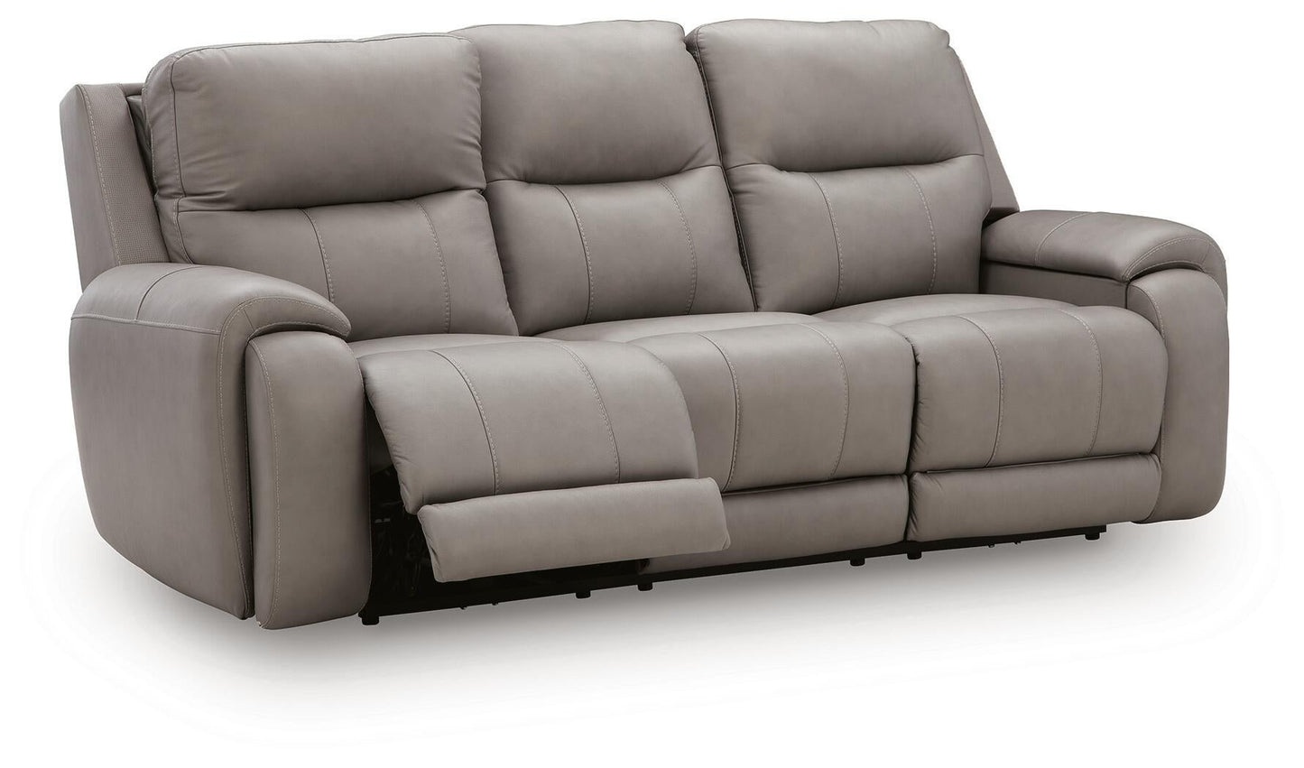 Real Moments PWR REC Sofa w/Audio Seating
