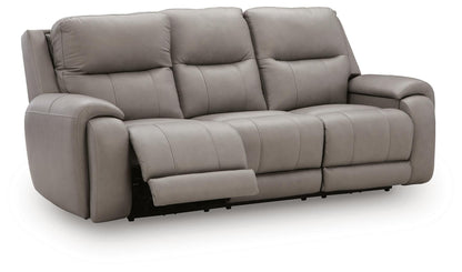 Real Moments PWR REC Sofa w/Audio Seating