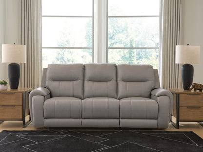 Real Moments PWR REC Sofa w/Audio Seating