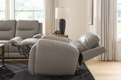 Real Moments PWR REC Sofa w/Audio Seating