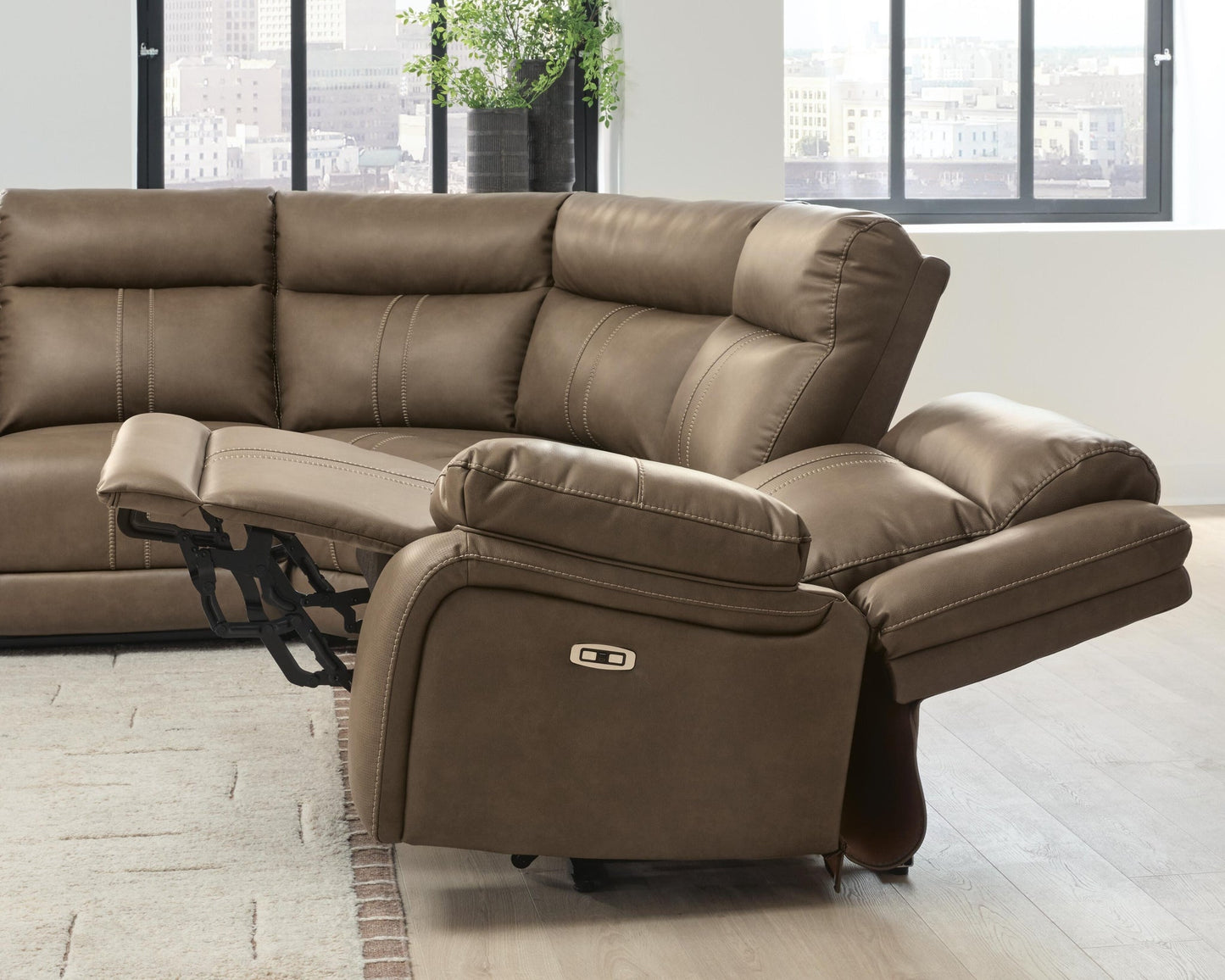 Max-Momentum 5-Piece Power Reclining Sectional