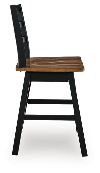 Wildenauer Swivel Stool (2/CN)