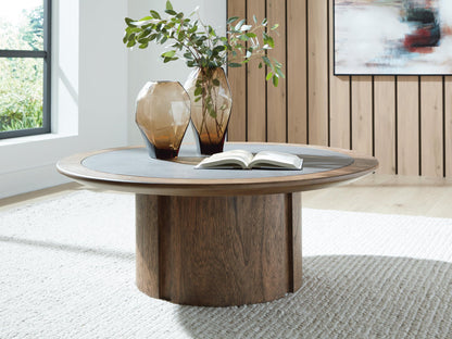 Dontayne Round Cocktail Table