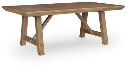Ridgester RECT Dining Room EXT Table