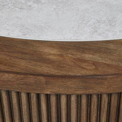 Hadonna Round End Table