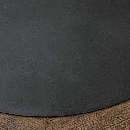 Dontayne Round End Table