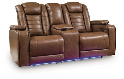 Gruaro PWR REC Loveseat/CON/ADJ HDRST