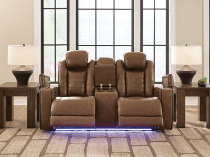Gruaro PWR REC Loveseat/CON/ADJ HDRST