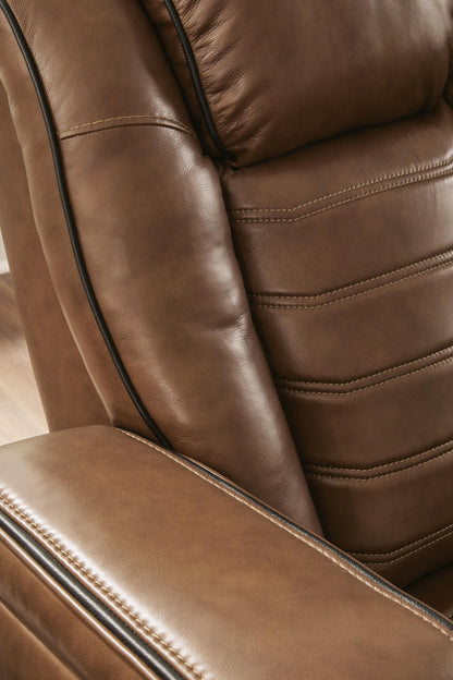 Gruaro PWR REC Loveseat/CON/ADJ HDRST