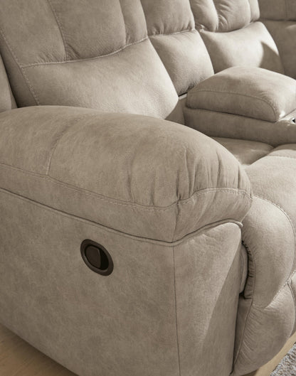 Pearce-Pike 3-Piece Reclining Sectional with Double Console