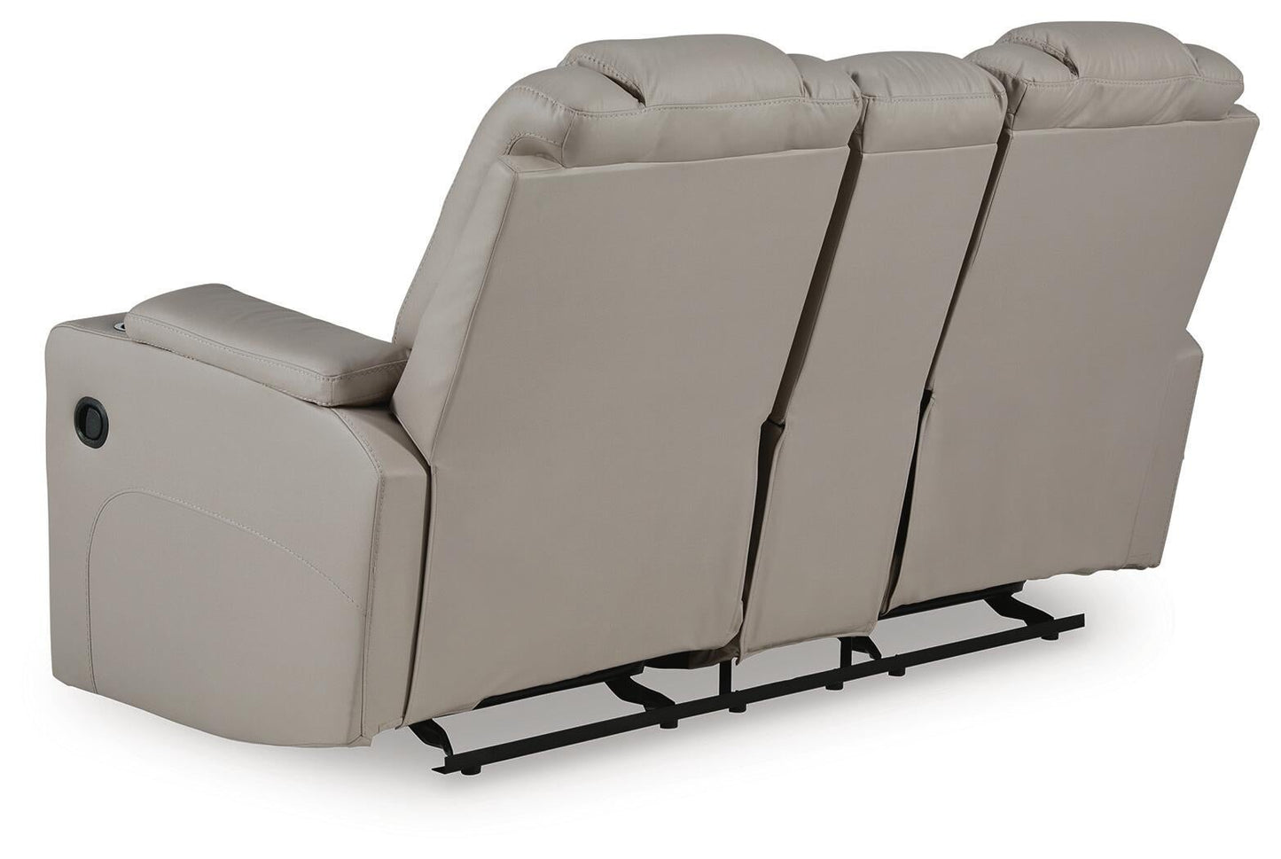 Elevate Edges Glider REC Loveseat w/Console