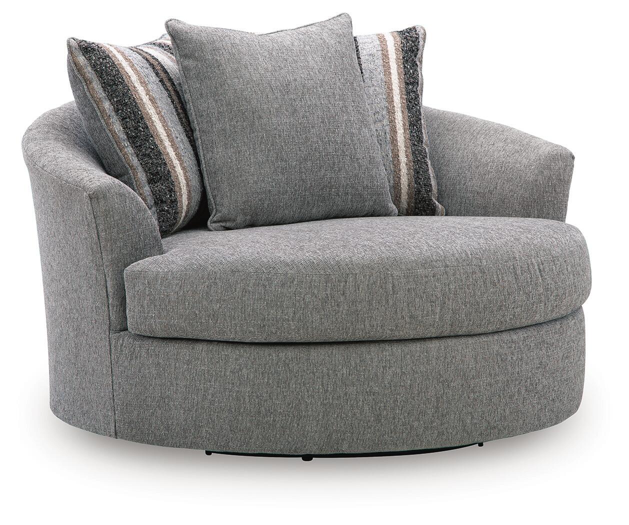 Creston Heights Oversized Swivel Accent Chair
