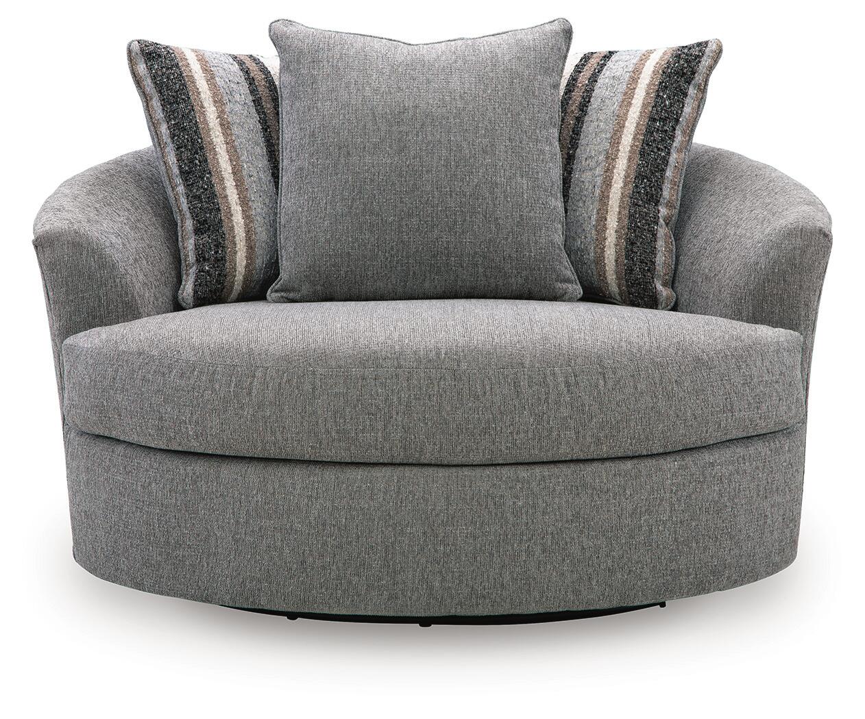 Creston Heights Oversized Swivel Accent Chair