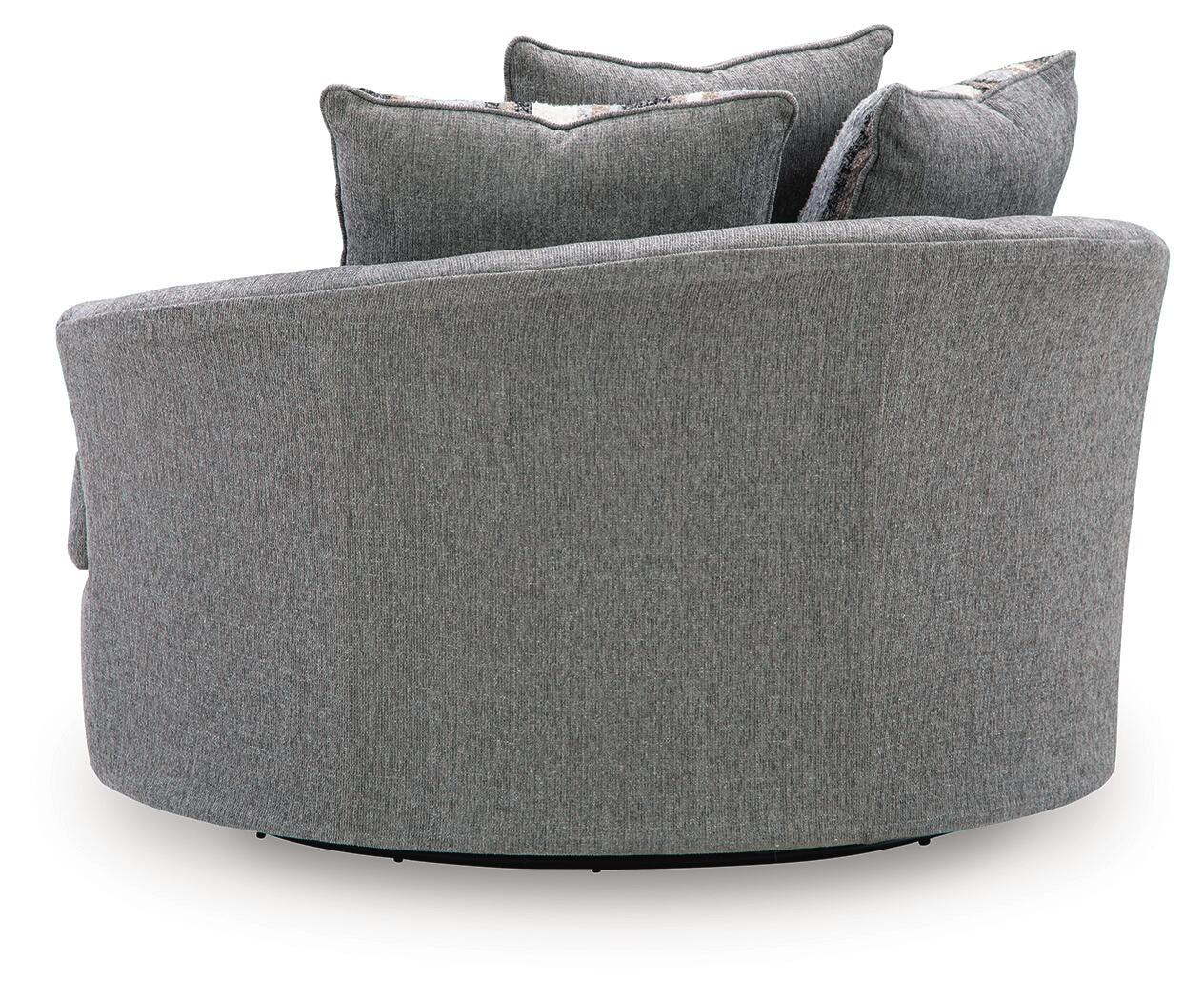 Creston Heights Oversized Swivel Accent Chair
