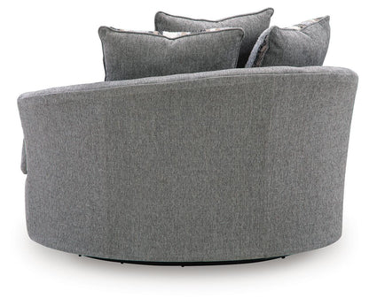 Creston Heights Oversized Swivel Accent Chair