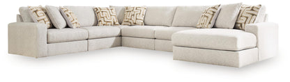 Kestrie 6-Piece Sectional with Chaise