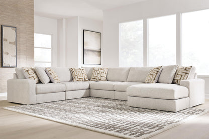 Kestrie 6-Piece Sectional with Chaise