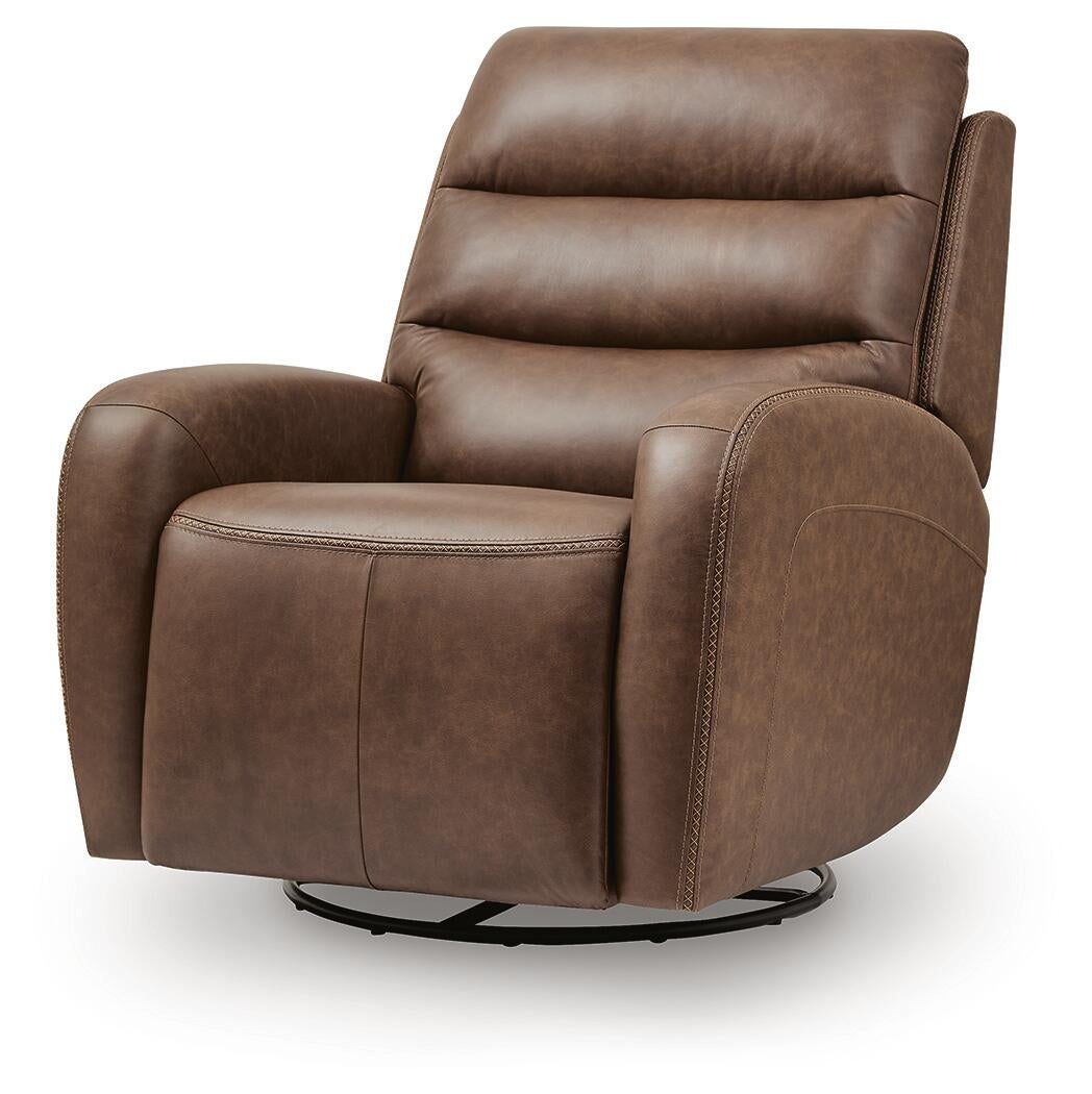 Motion-Max Swivel Glider Power Recliner