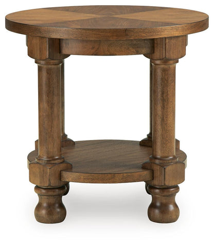 Chadworth Round End Table