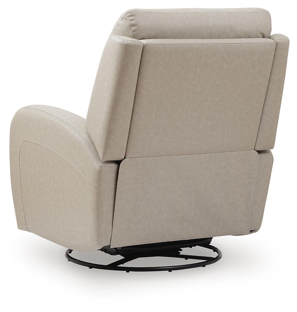 Motion-Max Swivel Glider Power Recliner