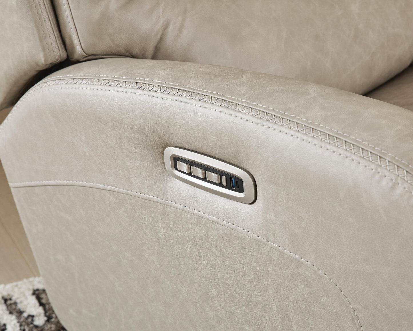 Motion-Max Swivel Glider Power Recliner