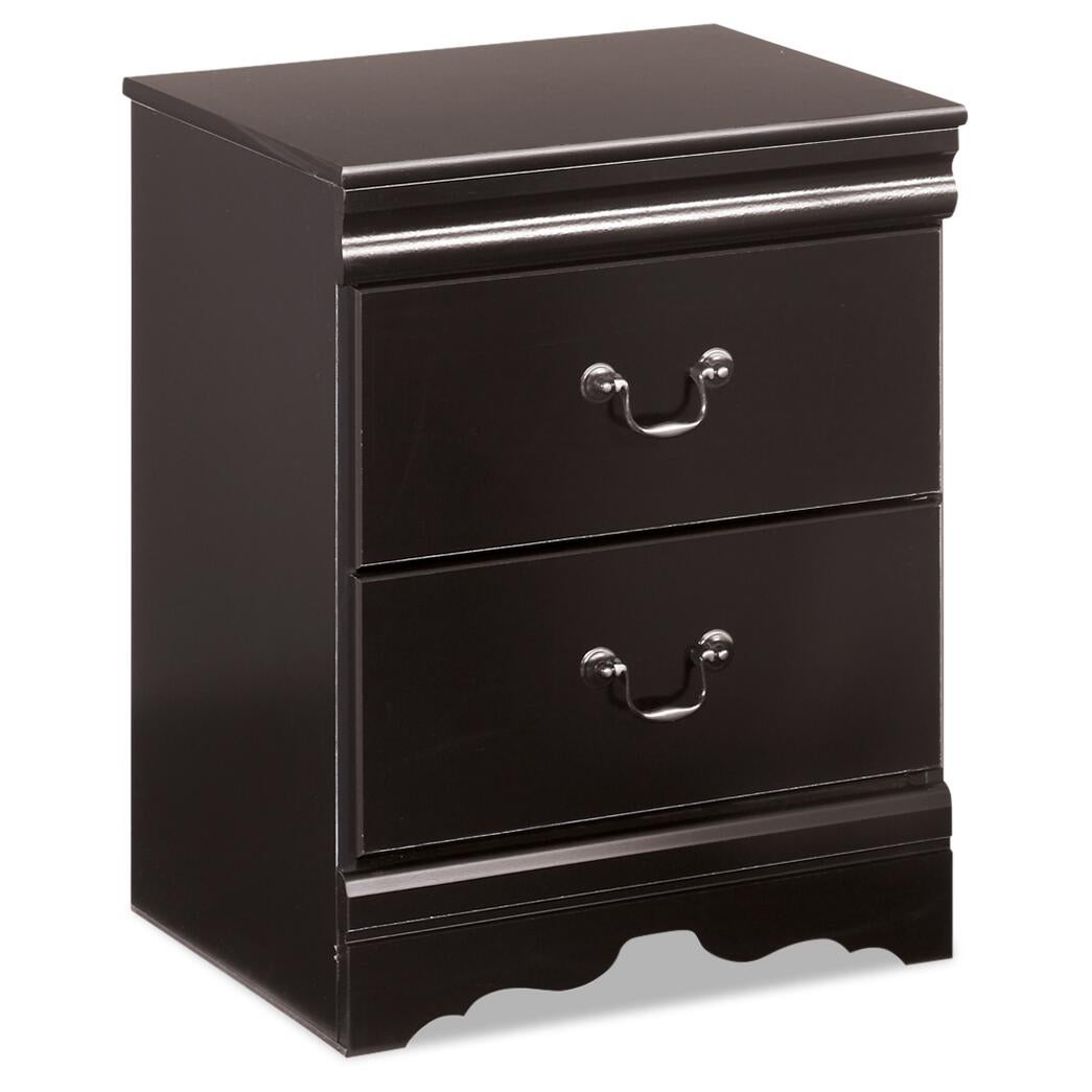 Huey Vineyard Queen Sleigh Bed with Mirrored Dresser, Chest and Nightstand