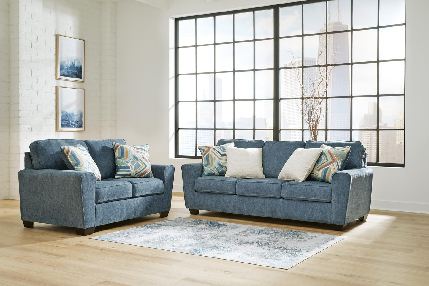 Cashton Sofa and Loveseat