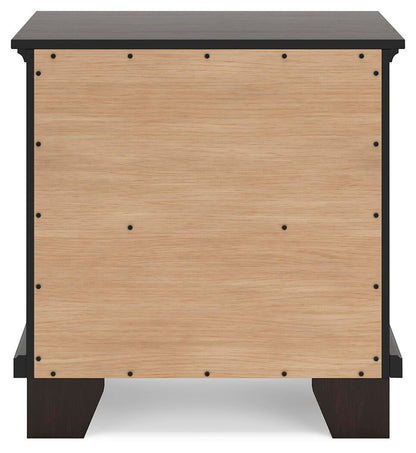 Covetown Queen Panel Bed, Dresser, Mirror, Chest and Nightstand