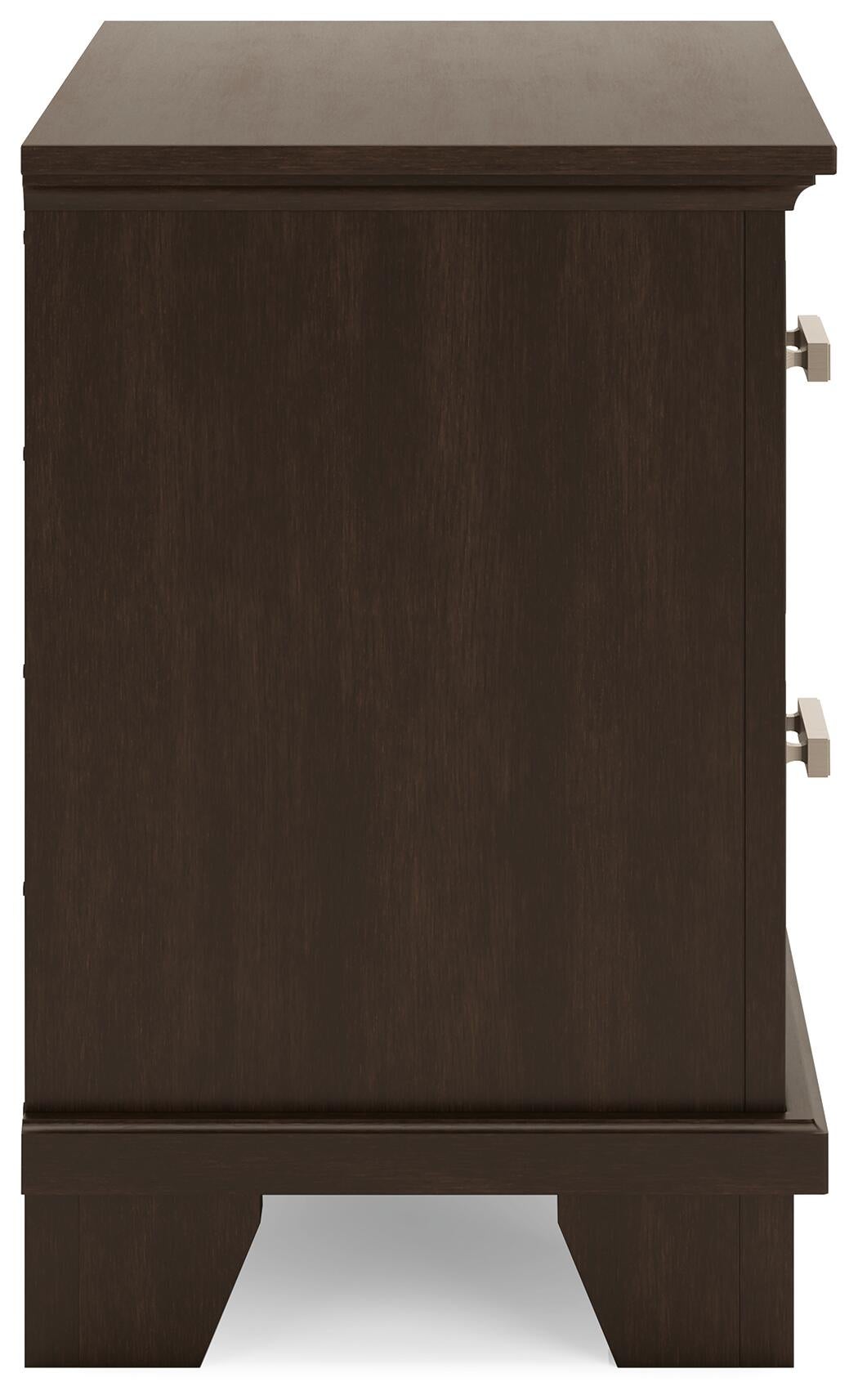 Covetown California King Panel Bed, Dresser, Mirror, Chest and Nightstand