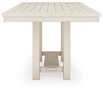 Robbinsdale Counter Height Dining Table and 8 Barstools