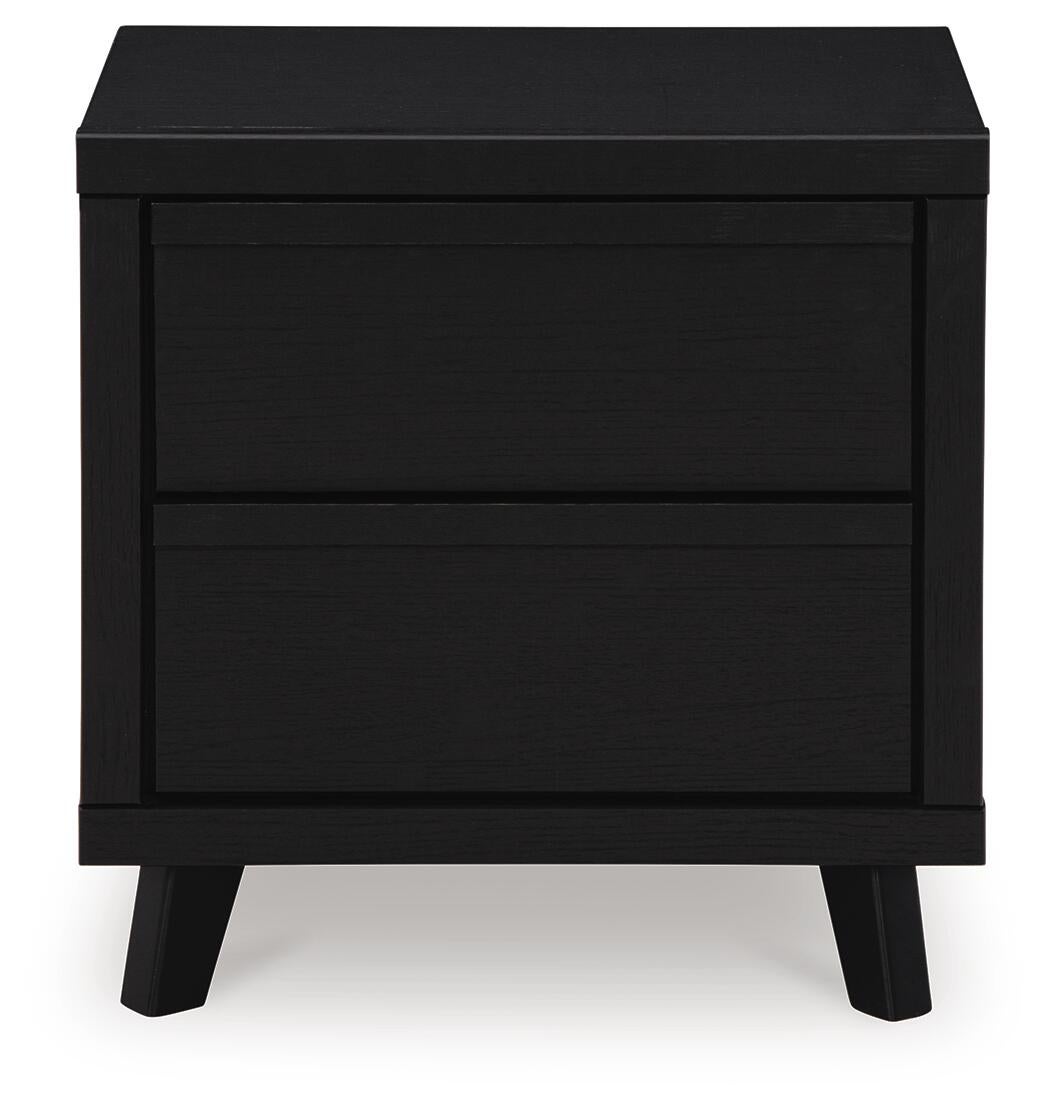 Danziar King Panel Headboard, Dresser, Mirror, Chest and Nightstand